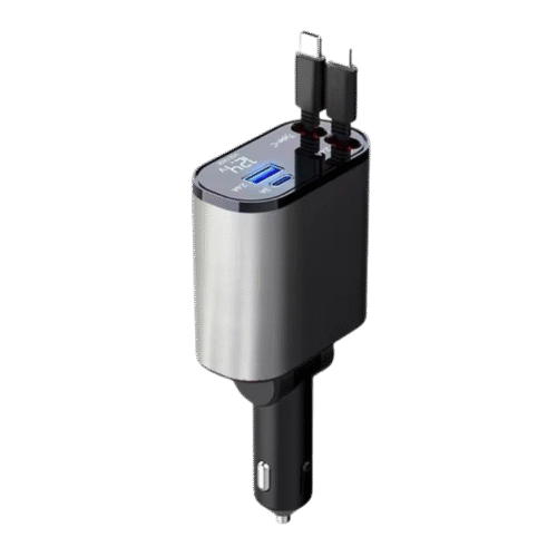 ChargePro 120W 4-in-1 Fast Car Phone Charger